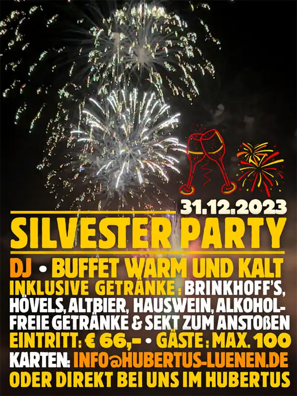 Silvester Party am 31.12.2023